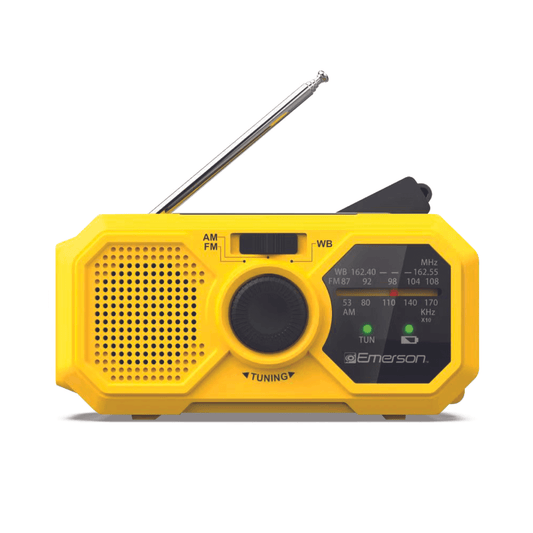 Emerson Emergency AM / FM Radio with Weather Band and Power Bank-0