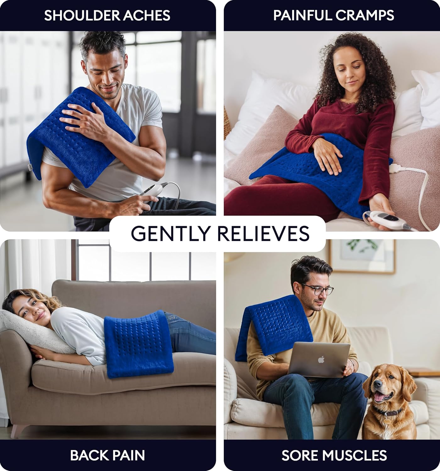 Heating Pad XL, Space Blue-2