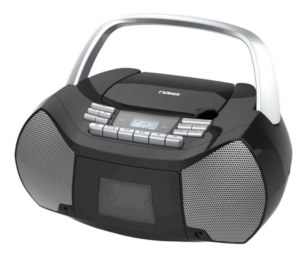 Naxa Portable CD/Cassette Boombox-0