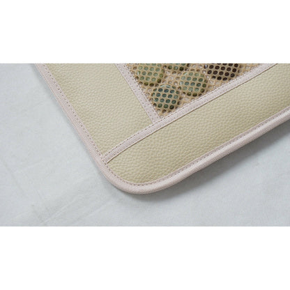 Jade Tourmaline Infrared Heat Mat (White)-4